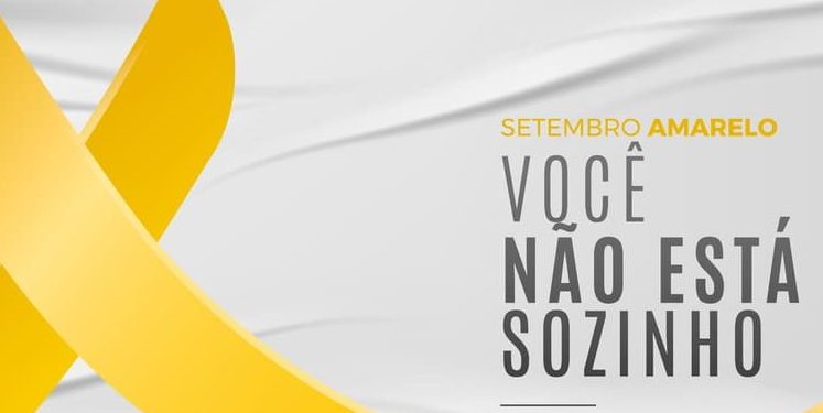 SETEMBRO AMARELO: Precisando, busque ajuda!
