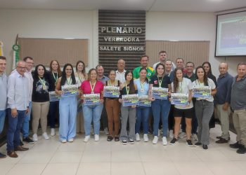 Poder Legislativo realiza sessão solene em homenagem a equipe feminina campeã da Copa Amzop Sesc 2025